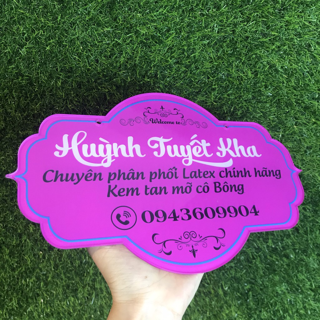 Biển hiệu Decor shop bán hàng - Free thiết kế theo yêu cầu - Đạo cụ chụp hình sản phẩm tiện lợi