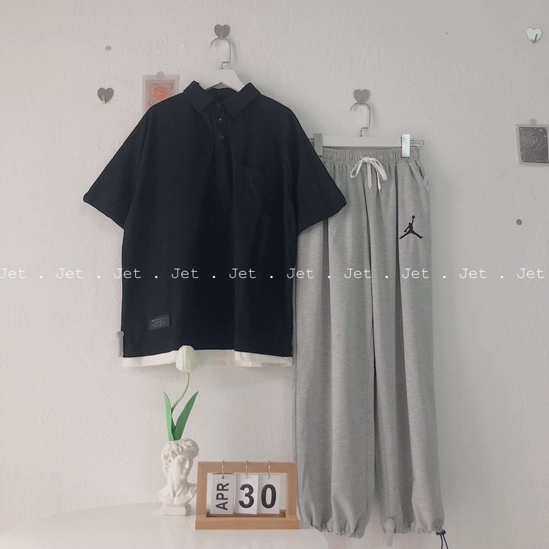 [ XẢ KHO QUẦN NỈ BÔNG BO GẤU THÊU LOGO