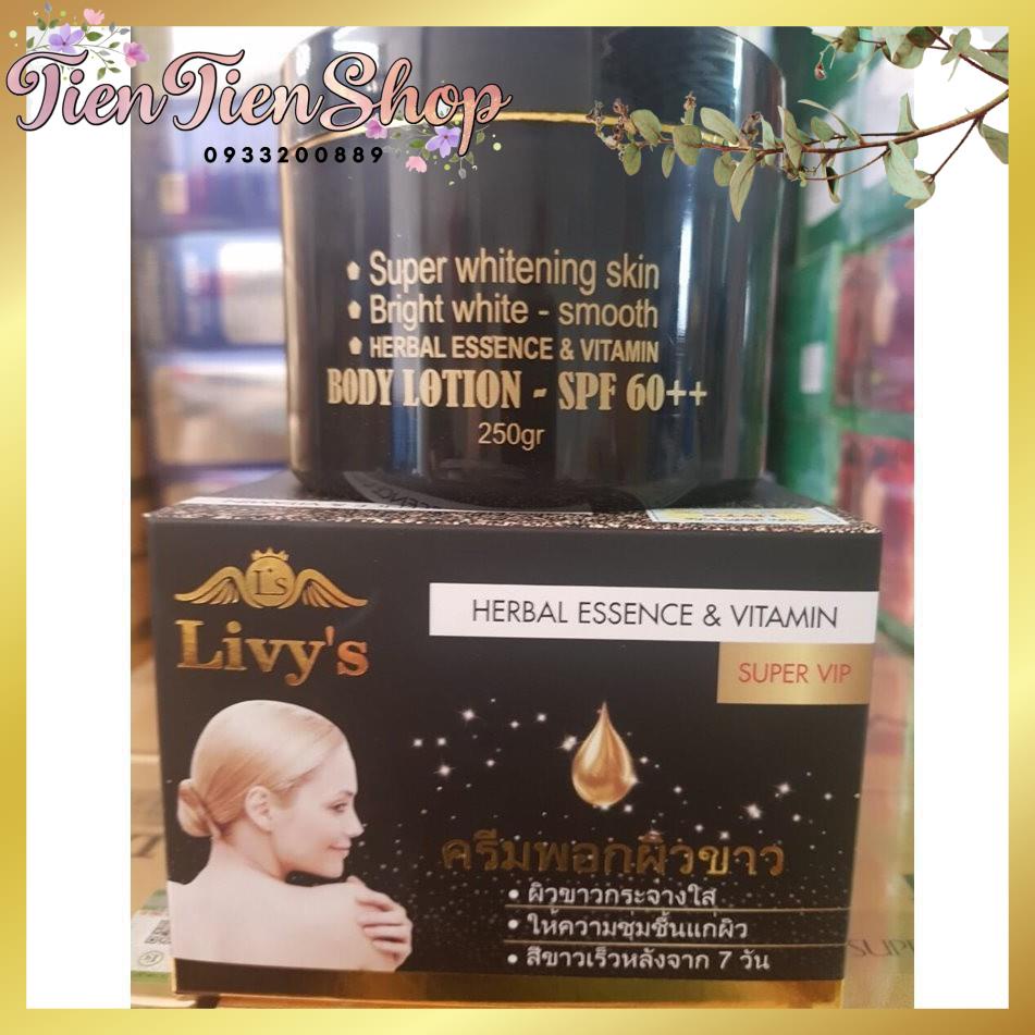 Kem body Livy'sĐen mẫu mới Thái Lan