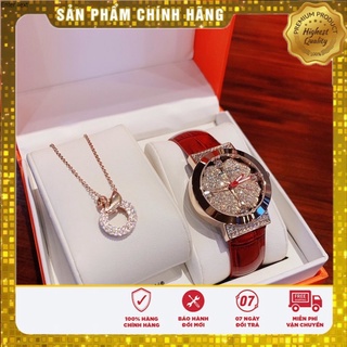 Đồng hồ nữ Melissa 2 màu đen -đỏ