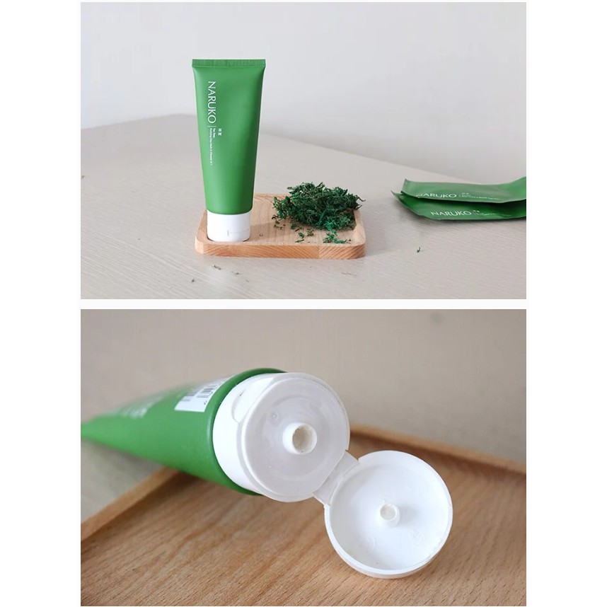 Sữa Rửa Mặt Bùn Hỗ Trợ Giảm Mụn Chiết Xuất Tràm Trà Naruko Tea Tree Purifying Clay Mask & Cleanser In 1 120g