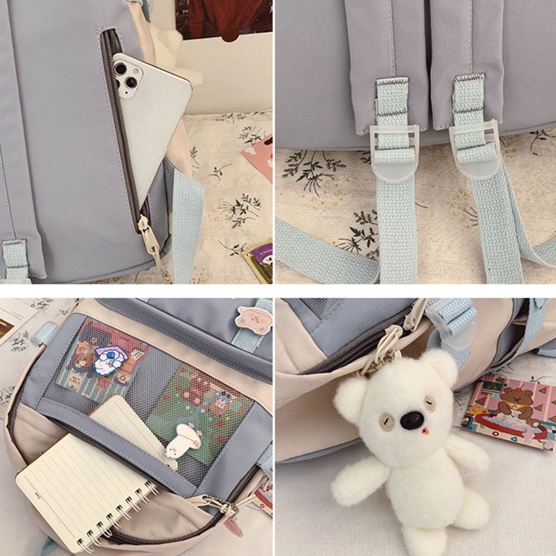 Ba Lô Đi Học / Du Lịch Phong Cách Harajuku Cho Nữ