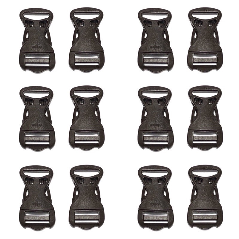 5 cái - Khoá Bấm Paracord 3cm (lọt lòng xỏ dây 2cm) hàng xuất khẩu đẹp chắc chắn dùng làm vòng tay paracord , balo