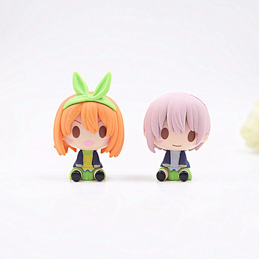 HARRIETT Set 5 Mô Hình Nhân Vật Hoạt Hình Anime
