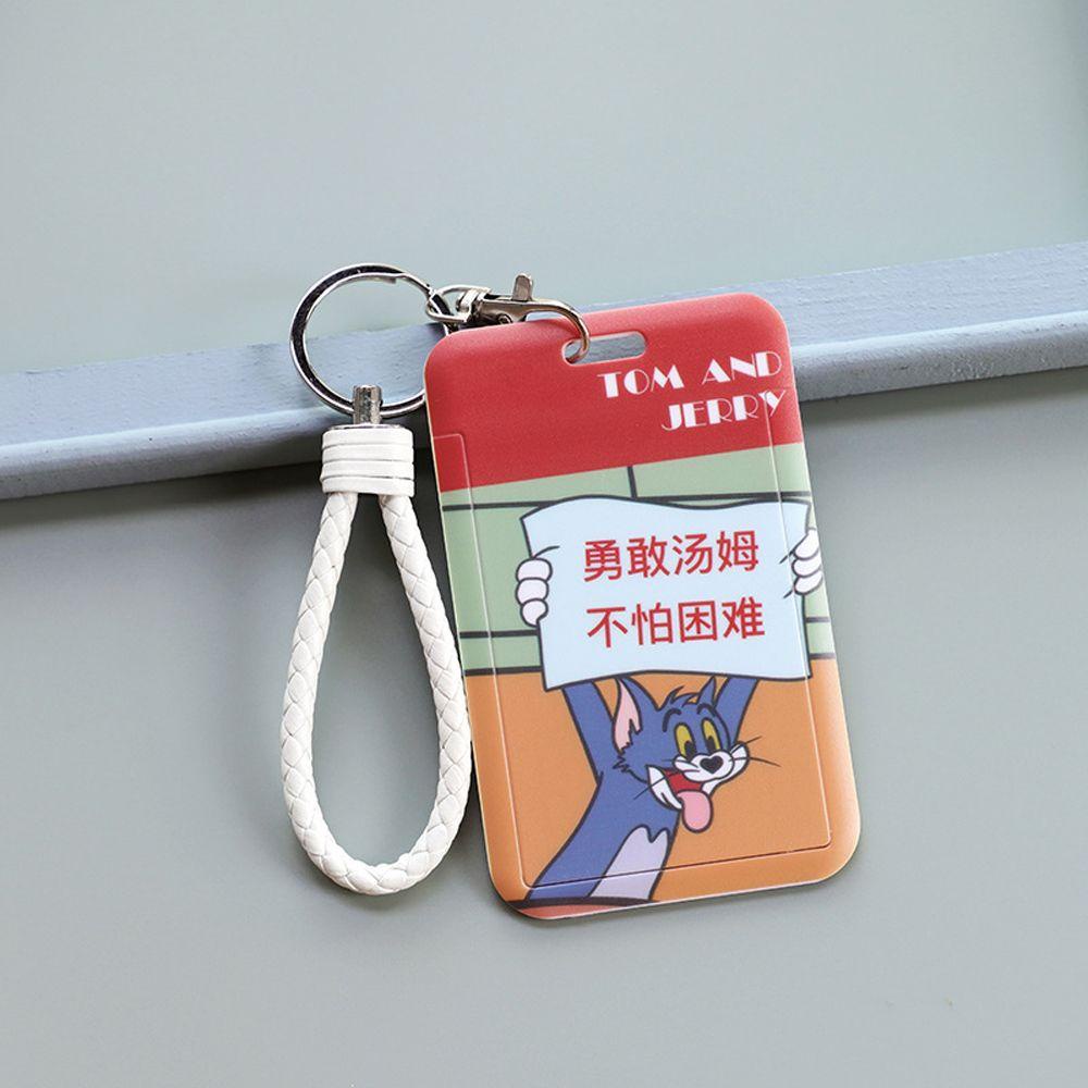 Vỏ Đựng Thẻ Họa Tiết Hoạt Hình Tom And Jerry Minnie Dễ Thương