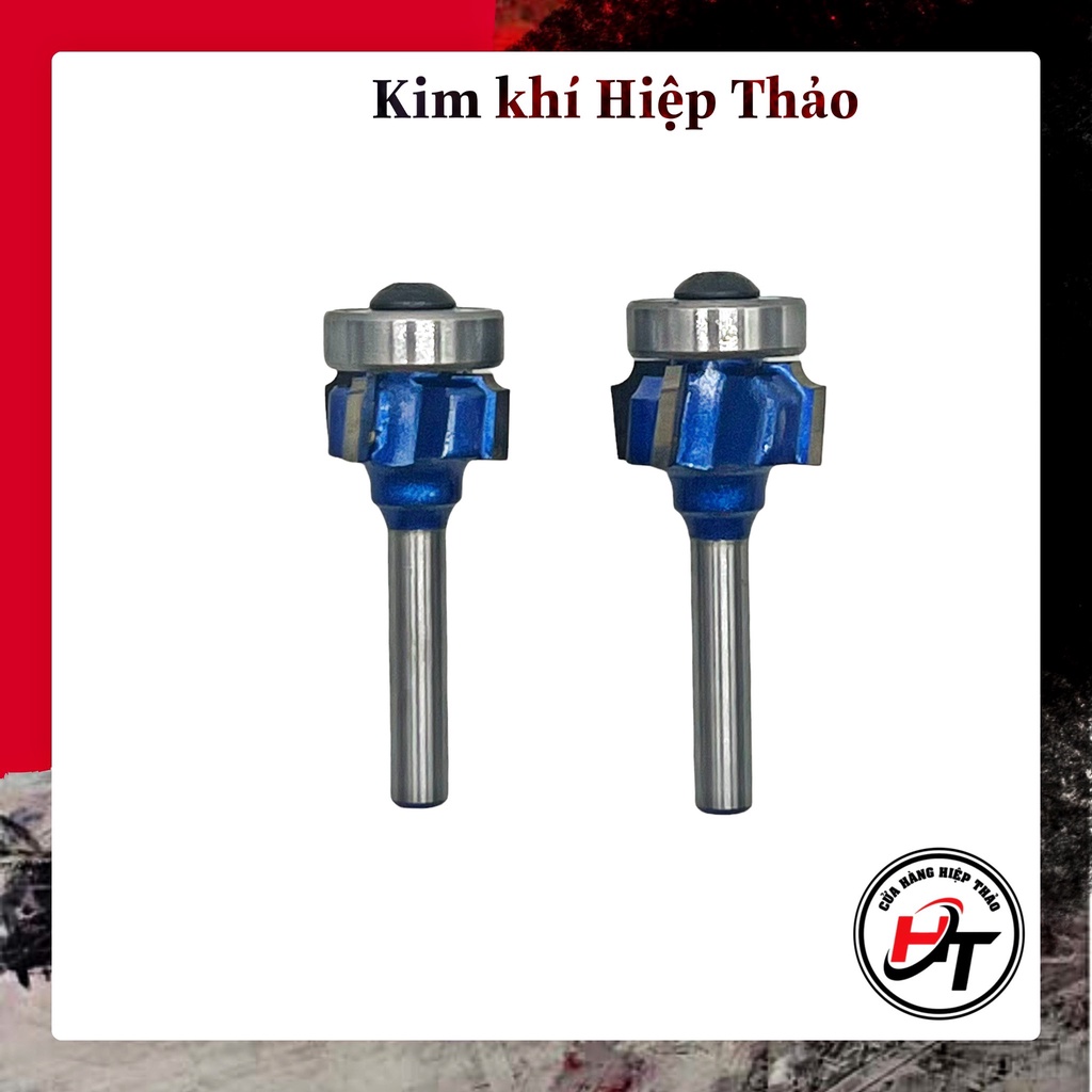 Mũi Phay gỗ Gọt chỉ Cạnh Gỗ 4 Cánh Nẹp Nhựa Dán MDF Công Nghiệp MSCC4C-X-TQ