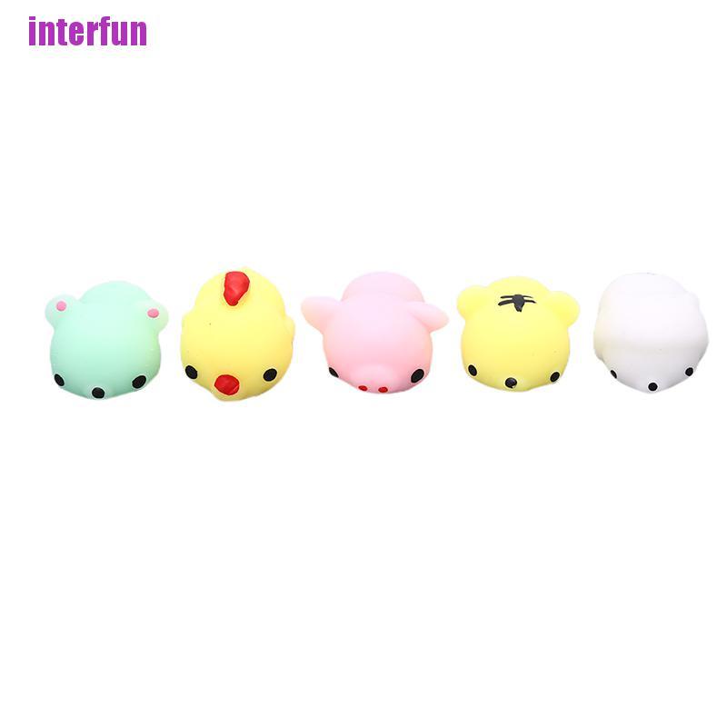 Đồ Chơi Xốp Squishy Giảm Stress Hình Động Vật Dễ Thương Cho Bé