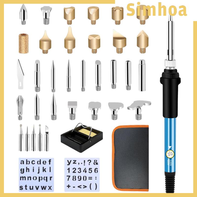 Bộ Dụng Cụ Điêu Khắc Gỗ Đầu Cắm EU Chuyên Dụng