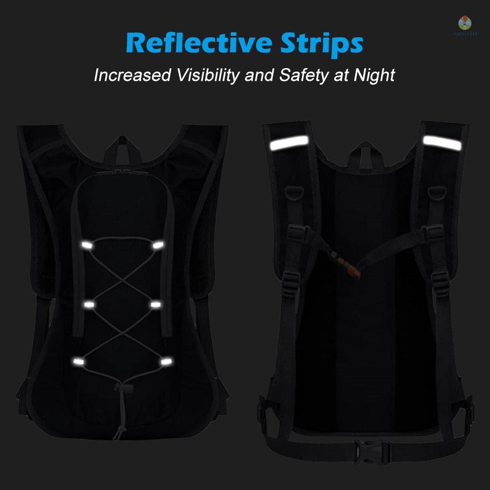 Ba Lô Siêu Nhẹ Kèm Túi Đựng Nước 2L Tiện Dụng Khi Đi Xe Đạp/ Leo Núi