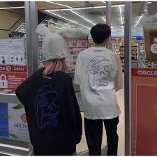 Áo thun tay dài sadboiz  tượng hình thêu tay , nam nữ unisex form rộng hai màu Đen Trắng