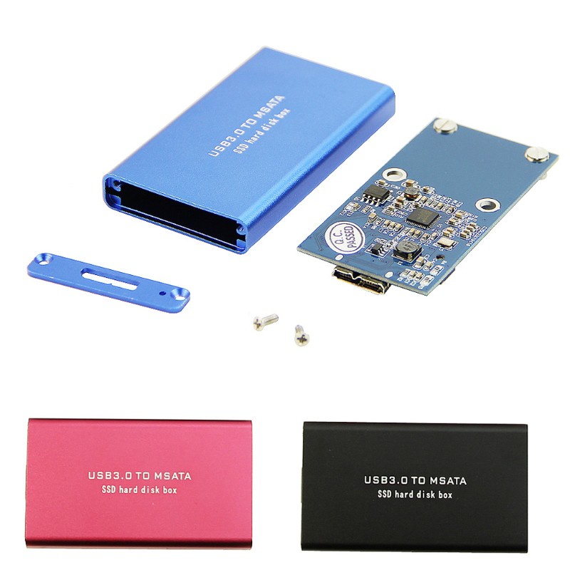 Hộp Đựng Thẻ Chuyển Đổi Usb 3.0 Sang Msata Ssd | BigBuy360 - bigbuy360.vn
