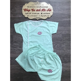 Bộ cộc tay cho bé sơ sinh chất cotton