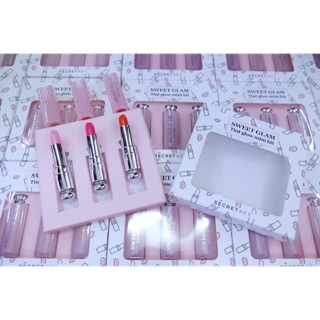 Set son dưỡng sweet glam tint glow mini kit