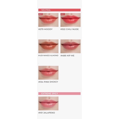 Set son Hera 6 màu rouge holic