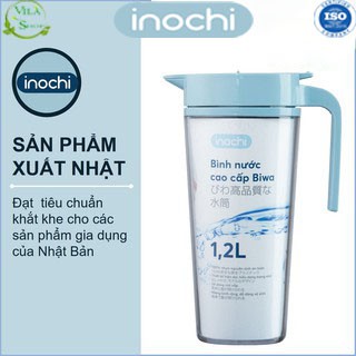 [ 02 Size ] Bình Đựng Nước, Bình Nước Chịu Nhiệt Cao Cấp Biwa Inochi Size 1.6L và Size 1.2L