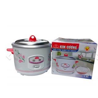 NỒI CƠM ĐIỆN KIM CƯƠNG 1,8L NẮP RỜI- BH 01 NĂM