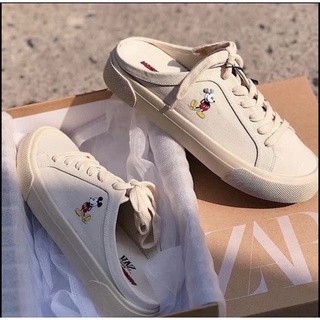 Zara Mickey Hở Gót