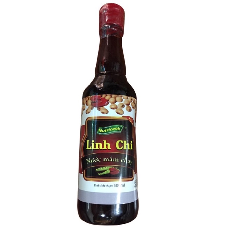 Nước Mắm Chay Linh Chi (500ml / 1 lít )