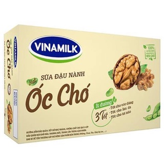 Thùng 48 hộp sữa đậu nành vinamilk hạt óc chó 180ml