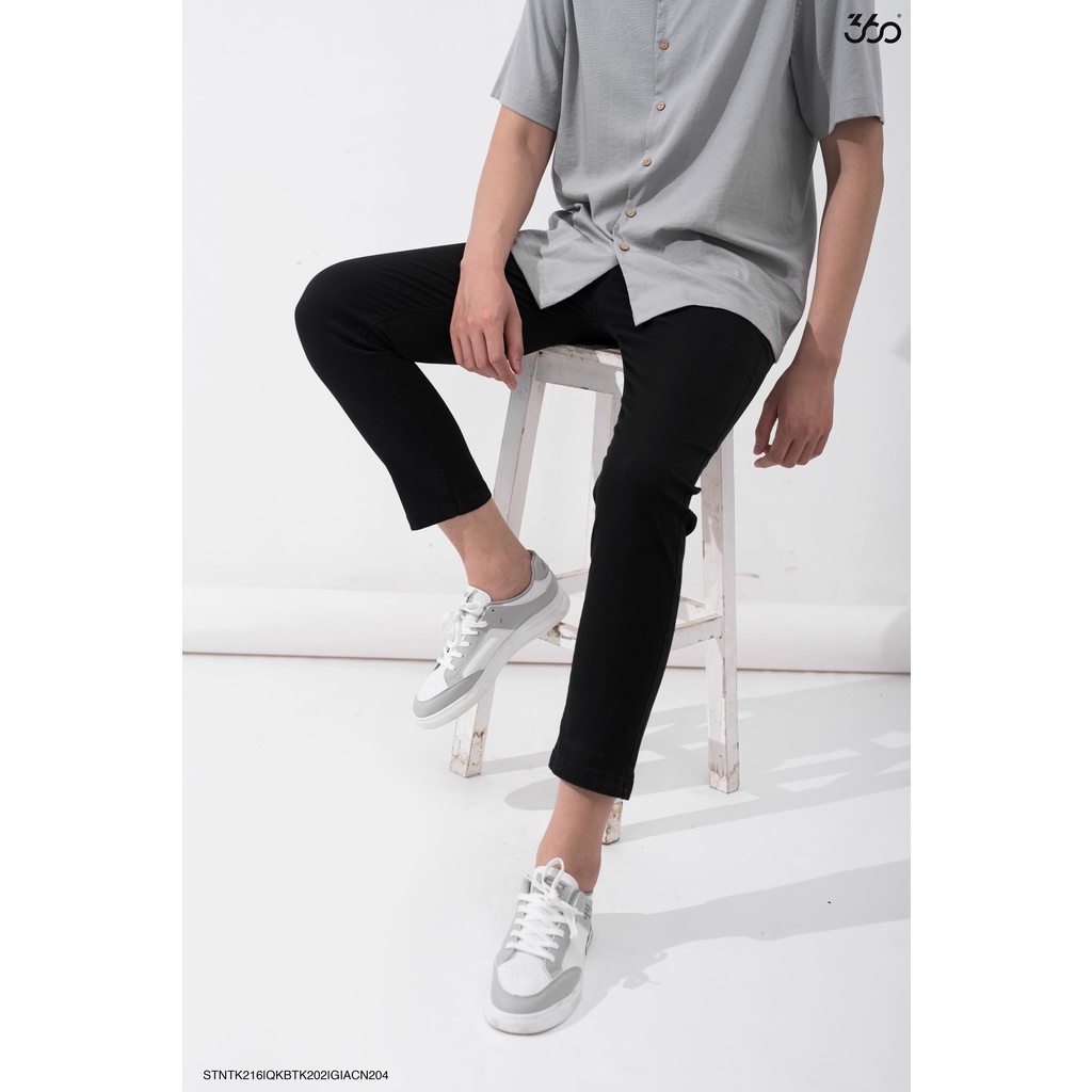 Quần kaki nam cao cấp thương hiệu local brand 360 BOUTIQUE chất co giãn tốt, đứng form - QKBTK202