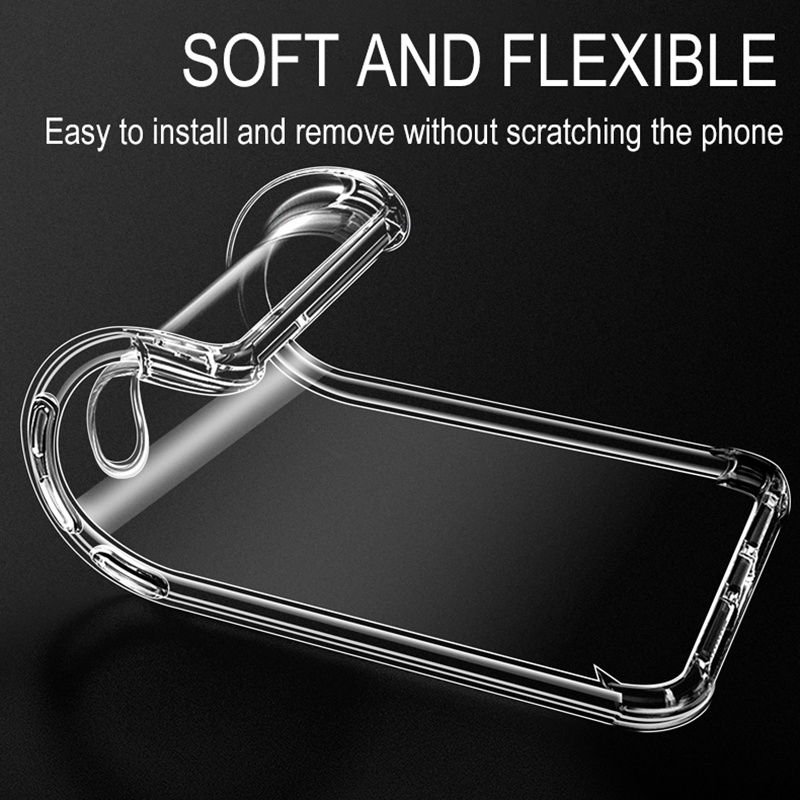 Ốp điện thoại silicon tpu mềm trong suốt cho Xiaomi Mi 11 12 Lite 9t 10t Redmi Note 8 9 10 11 12 Pro 10s 9s Poco X5 M3 F3 X3 Nfc