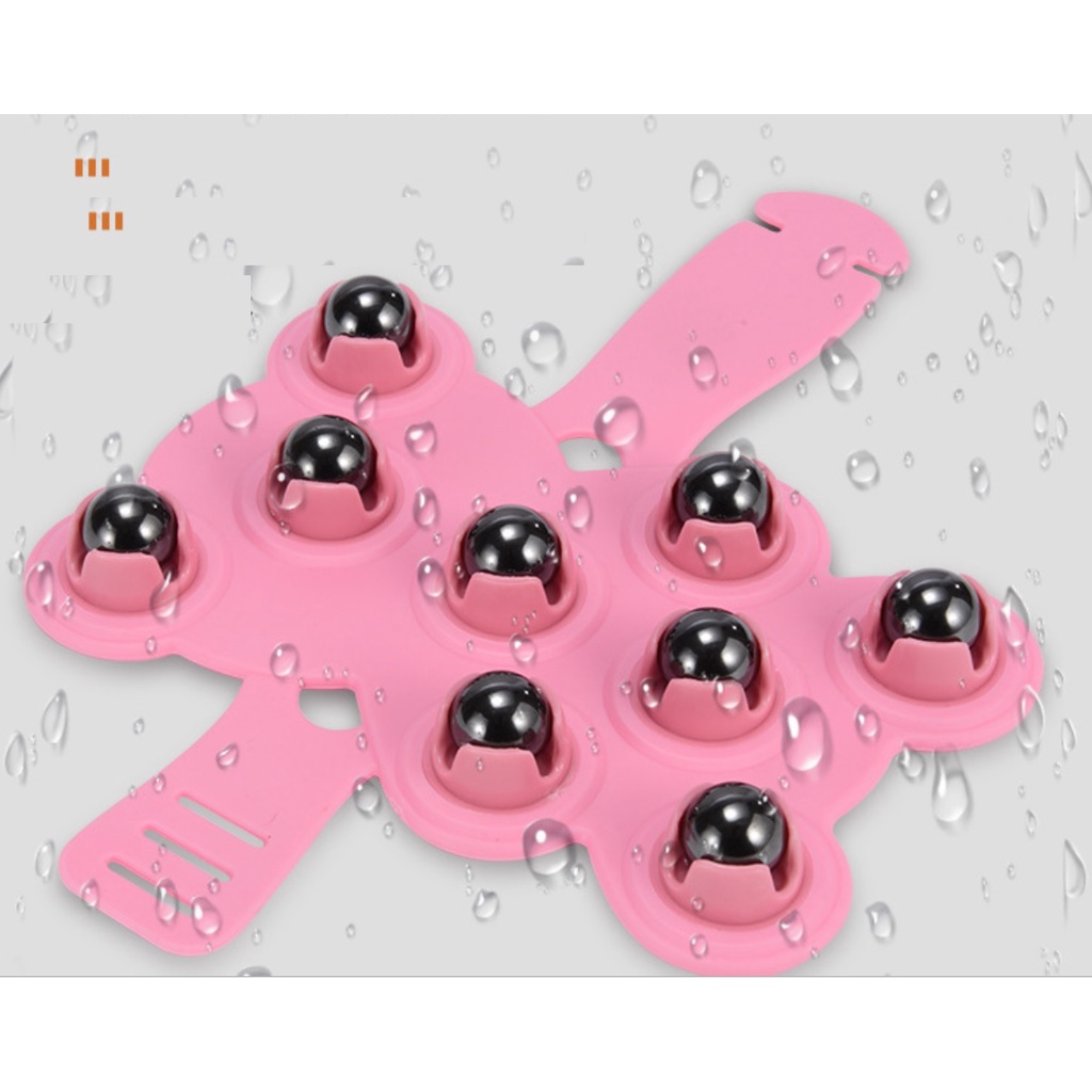 Bàn chà găng tay massage 360, giảm mỡ, thon gọn vùng Đầu, cổ vai gáy, eo, hông, chân, lưng, bàn chân