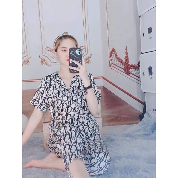 [XẢ KHO] Chọn mẫu Bộ Pizama tay cộc quần dài dễ thương | BigBuy360 - bigbuy360.vn