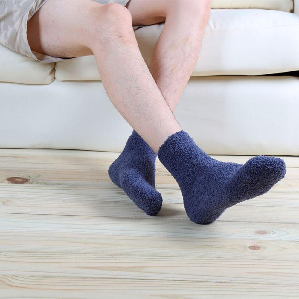 Vớ Lông Xù Giữ Ấm Mùa Đông 7 Màu Thoải Mái Cho Nam Nữ