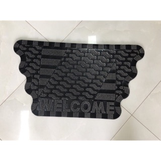 Thảm Nhựa Gai Mềm Welcome 45*75cm