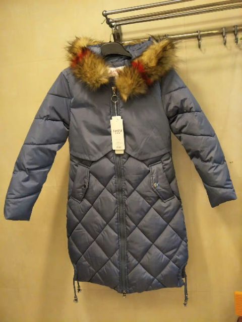 Áo khoác dáng dài áo khoác phao dày ấm phong cách Hàn Quốc xịn đẹp sang chảnh | BigBuy360 - bigbuy360.vn