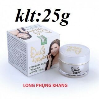 KEM NGỪA MỤN TRẮNG DA MỜ VẾT THÂM MY LOVE 25g