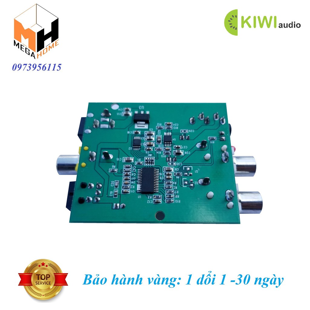 Bộ Chuyển Đổi Âm Thanh KIWI KA03 - KA03 PRO - KA02 DIGITAL (Coxial or Optical) TO ANALOG (L/R) - 1 đổi 1: 30 ngày