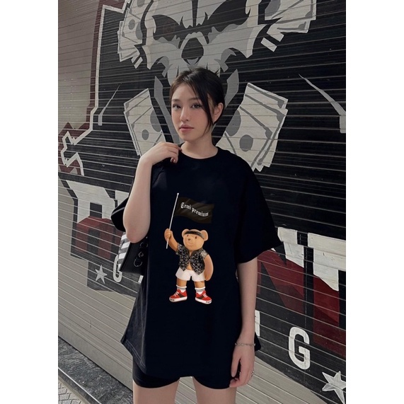 Áo Thun From Rộng Tay Lỡ Unisex In Thời Trang