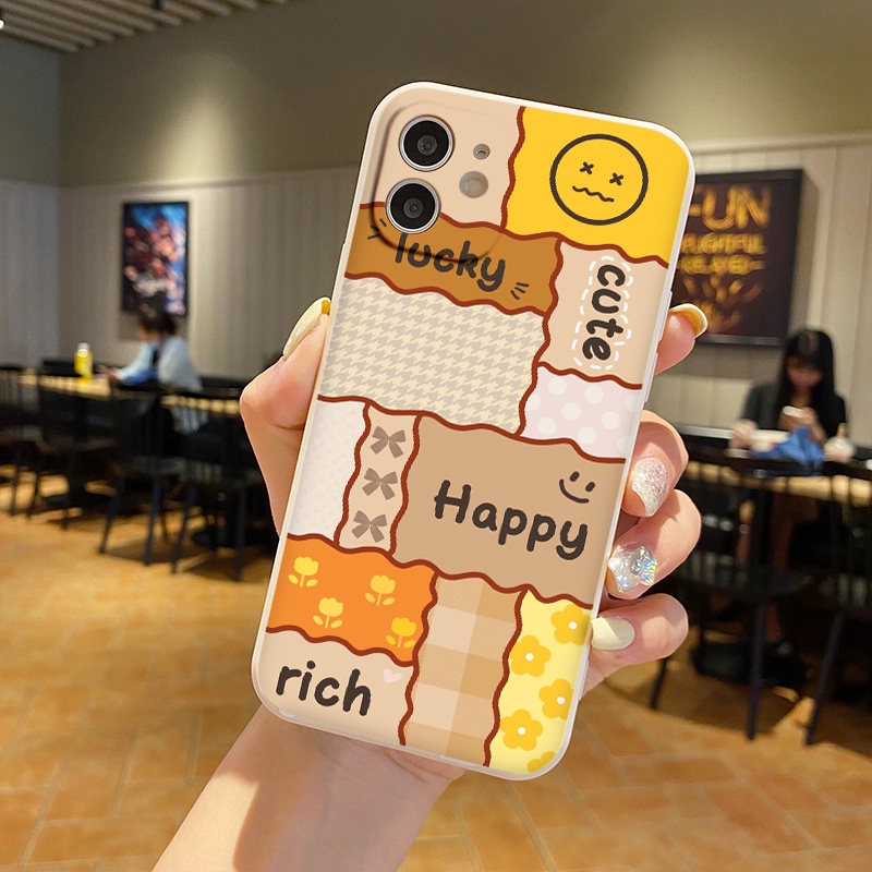 [SIÊU HOT IPHONE] Ốp icon so cute yellow ốp lưng iphone 13 vuông bảo vệ cam 6/6splus/8/7/8plus/XsMax/11/12/13/11ProMax