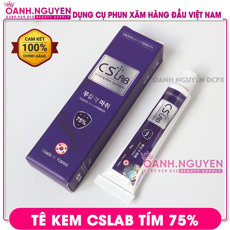 Kem dưỡng Cslab màu tím