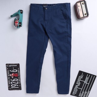 Quần Kaki Nam Bề Mặt Tuyết Cao Cấp Siêu Nhẹ Dáng Âu Phong Cách Công Sở Màu Xanh Navy