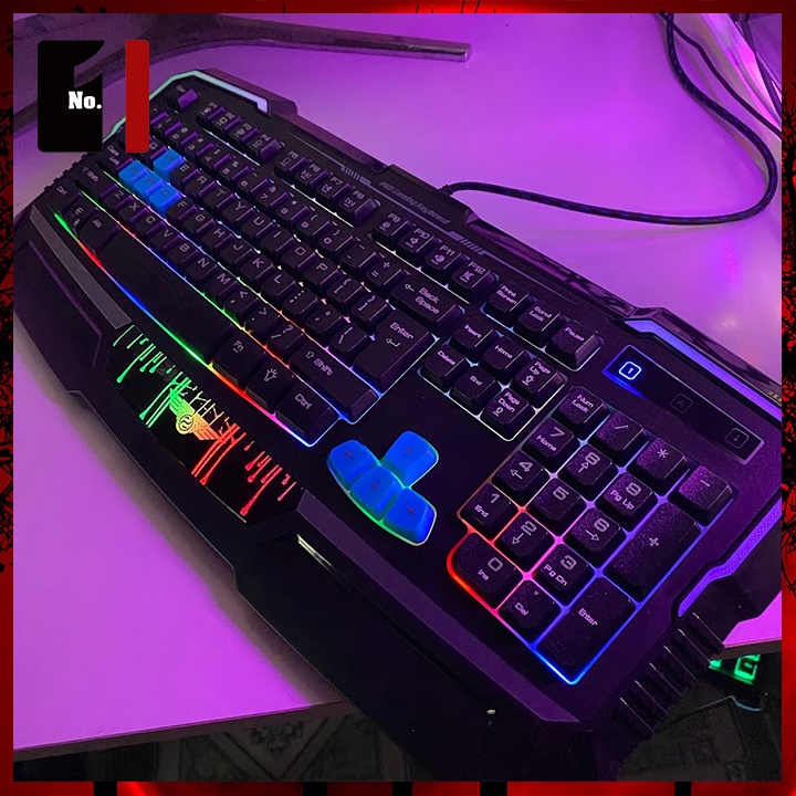 Bàn Phím Gaming Newmen KB813 Led RGB Bàn Phím Dây Game Thủ Chuyên Game Laptop Pc