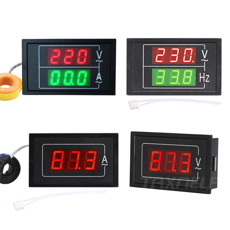 1 đồng hồ đo điện áp kép dl85 ac80-500v 100a 60a