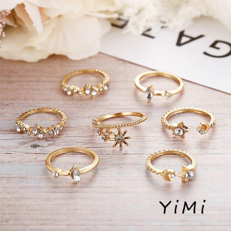 Bộ 10 Nhẫn Hình Bướm Thời Trang Hàn Quốc