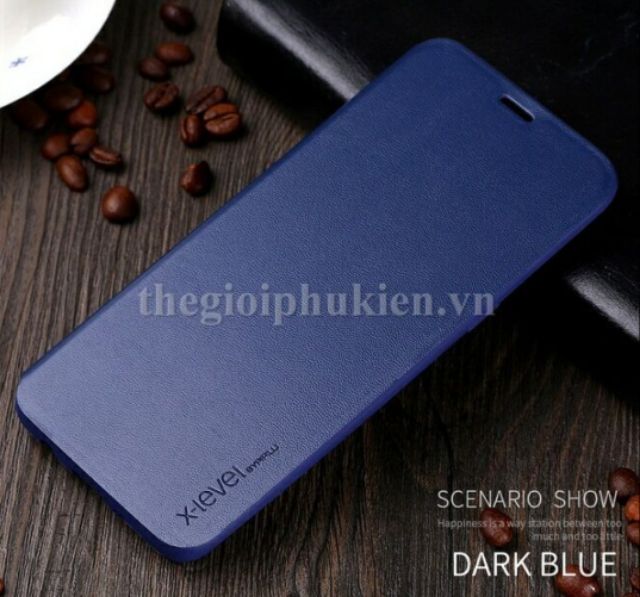 Bao da FIBCOLOR cho Galaxy S8 Plus hiệu X-Level chính hãng