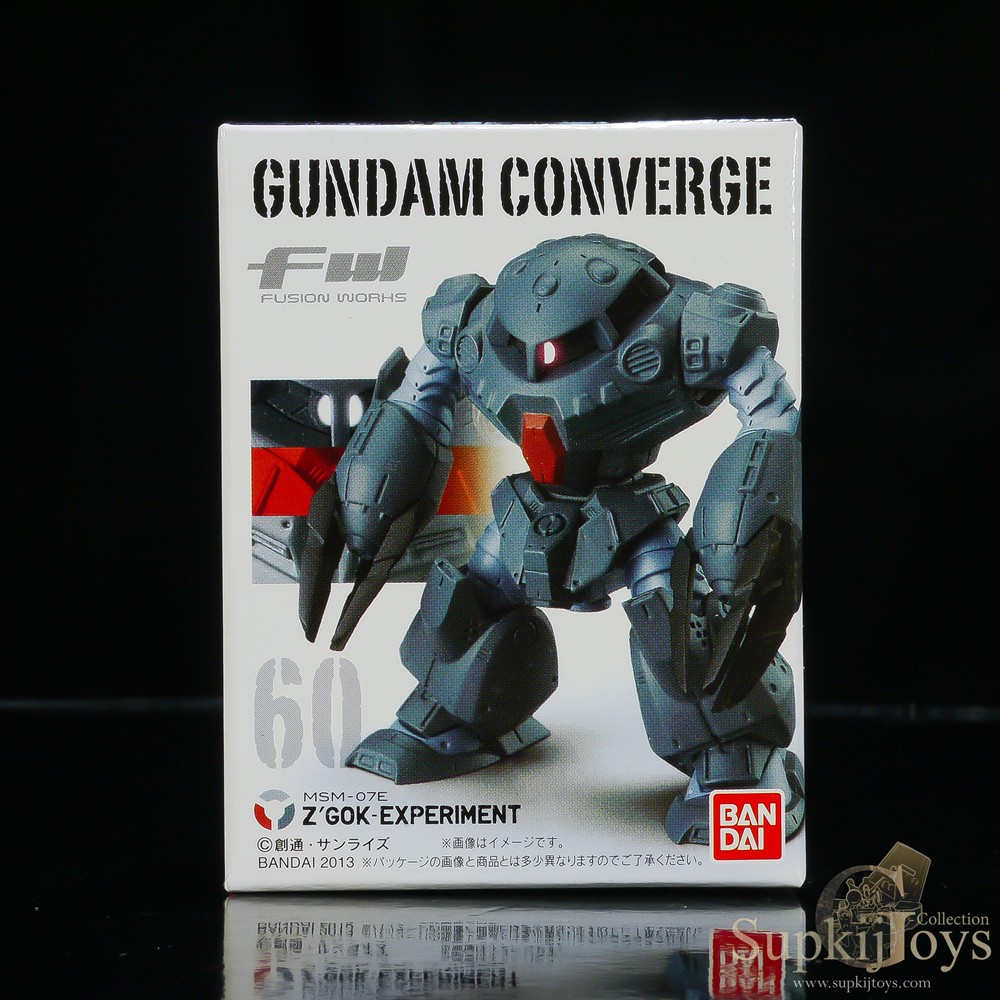 Đồ chơi kẹo Gundam Bandai FW Converge 10 số 60 MSM-07E Z 'Gok Thí nghiệm