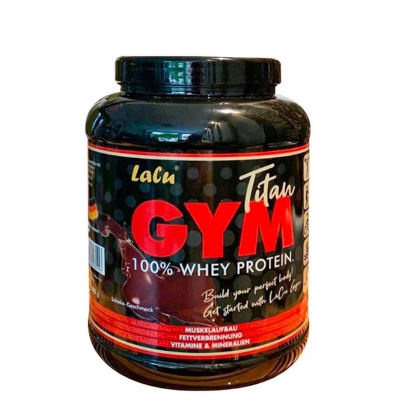 Sữa LACU tăng cơ cho người tập GYM titan 100% whey protein 1kg