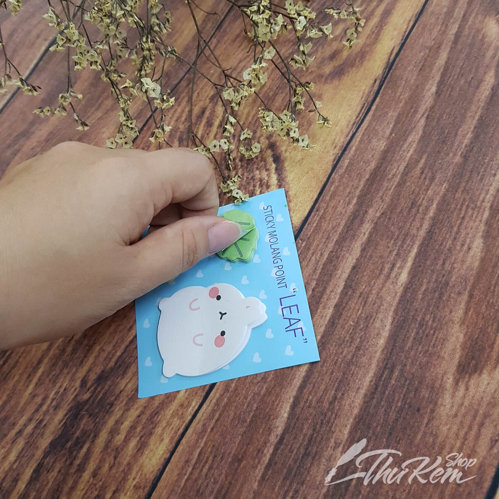 Giấy ghi chú, giấy note hình Molang đáng yêu