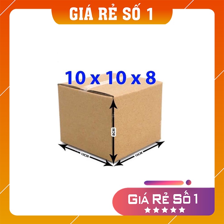 10x10x8 Hộp carton đóng gói, hàng ship cod giá siêu rẻ