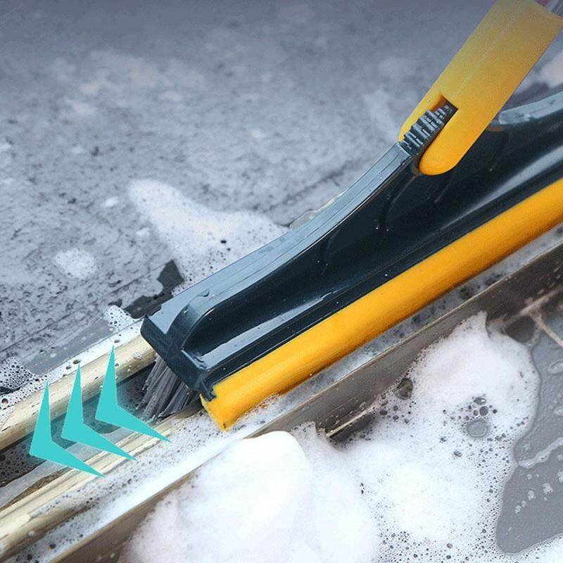 Cây Chà Sàn Nhà Tắm Thiết Kế Đầu Gạt Nước Và Đầu Chổi Xoay 120 Độ Quét Nhà Siêu Sạch Mọi Góc Bẩn