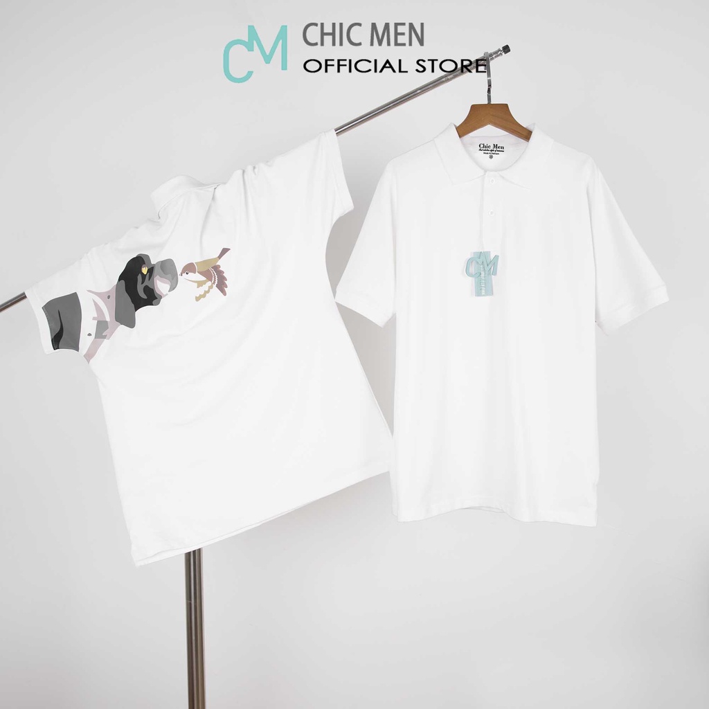 Áo Polo nam cổ bẻ, vải cá sấu CVC, form regular, phong cách, cá tính THE- Enternity - Polo - CHICMEN