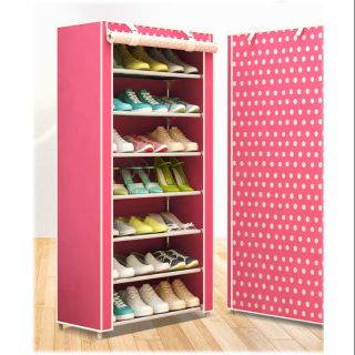 Tủ Đựng Giày Dép 7 Tầng Hoa Văn Tiện Lợi