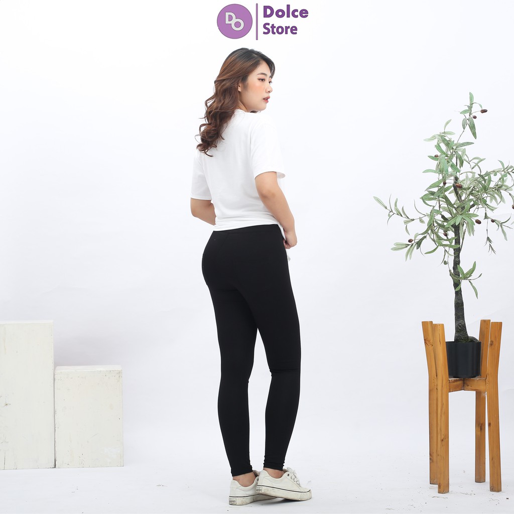 Quần legging cạp cao nâng mông gen bụng - Dolce