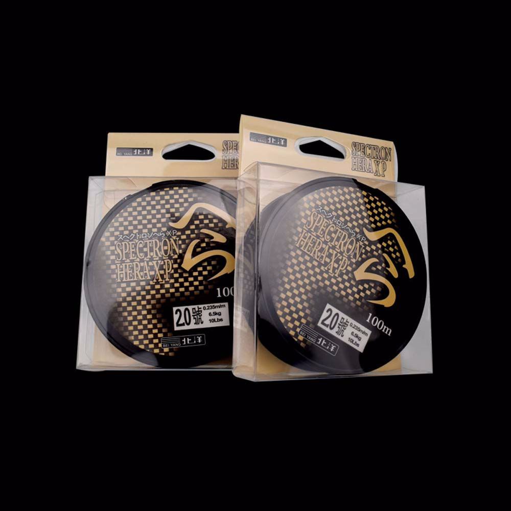 Cuộn dây câu cá trong suốt chất lượng cao 100m