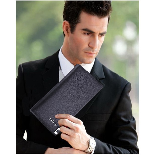 Bóp Ví da Cầm Tay Nam Nữ dáng đứng dài sang trọng xinh xắn Unisex Baellerry Thời Trang Cao Cấp VNA102 | BigBuy360 - bigbuy360.vn